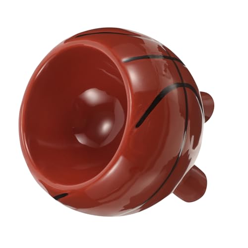 HANABASS Hundenapf Katzennapf-Set Keramik-futternapf Für Haustiere Einfaches Robustes Basketball-Design Für Futter Wasser Tierbedarf Welpenfutter HANABASS Hundenapf Katzennapf-Set Keramik-futternapf Für Haustiere Einfaches Robustes Basketball-Design Für Futter Wasser Tierbedarf Welpenfutter von HANABASS