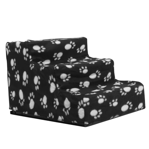 HANABASS Haustiertreppe für Kleine Hunde rutschfest Stabile Hundeleiter Sofa Rampe Strapazierfähiges Material Weiche Oberfläche Pflegeleicht für Katzen und Kleine Haustiere Geeignet HANABASS Haustiertreppe für Kleine Hunde rutschfest Stabile Hundeleiter Sofa Rampe Strapazierfähiges Material Weiche Oberfläche Pflegeleicht für Katzen und Kleine Haustiere Geeignet von HANABASS