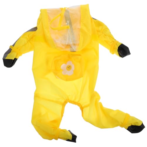 HANABASS Hunderegenbekleidung Tragetasche Faltbarer Vierbein-Regenmantel Für Hunde Bequem Und Einfach Zu Tragen HANABASS Hunderegenbekleidung Tragetasche Faltbarer Vierbein-Regenmantel Für Hunde Bequem Und Einfach Zu Tragen von HANABASS