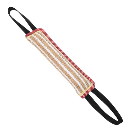 HANABASS Hunde-backenzahnkissen Spielzeug Jute-Kissen für Hunde Interaktives Leckerli-Spielzeug Haustier-trainingsspielzeug Beiß- und Ziehfunktion HANABASS Hunde-backenzahnkissen Spielzeug Jute-Kissen für Hunde Interaktives Leckerli-Spielzeug Haustier-trainingsspielzeug Beiß- und Ziehfunktion von HANABASS