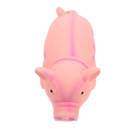 HANABASS Hundebeißspielzeug in Schweineform, Hundespielzeug Für Aggressive Hunde, Quietschspielzeug, Kauspielzeug Für Hunde Aus Latex HANABASS Hundebeißspielzeug in Schweineform, Hundespielzeug Für Aggressive Hunde, Quietschspielzeug, Kauspielzeug Für Hunde Aus Latex von HANABASS