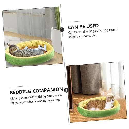 HANABASS Hundebett Avocado Kuschelbett für Welpen Warmes Haustierkissen Gepolstert rutschfest für Sofa Bett Reisen und Ganzjährig Verwendet HANABASS Hundebett Avocado Kuschelbett für Welpen Warmes Haustierkissen Gepolstert rutschfest für Sofa Bett Reisen und Ganzjährig Verwendet von HANABASS