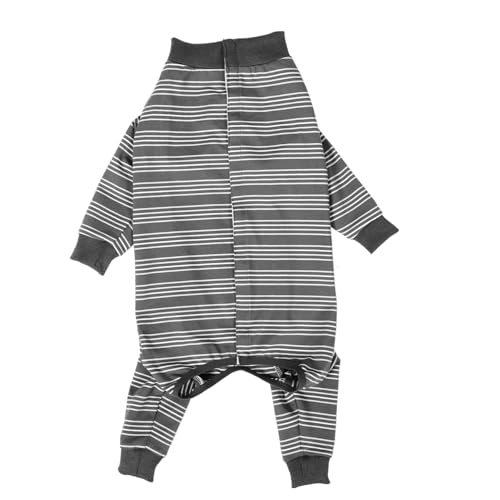 HANABASS Hundekleidung für Kleine Genesungsanzug für Post Operative Pflege Atmungsaktives Material Vollständige Bauchabdeckung Bequemer Grauer Hoodie für Haustiere HANABASS Hundekleidung für Kleine Genesungsanzug für Post Operative Pflege Atmungsaktives Material Vollständige Bauchabdeckung Bequemer Grauer Hoodie für Haustiere von HANABASS