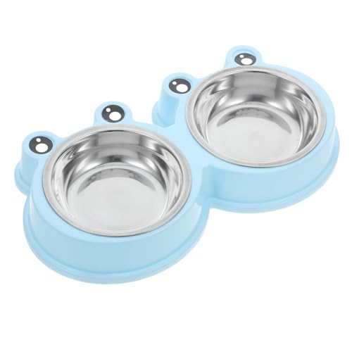 HANABASS Hundenapf Hundefutter Hundenäpfe Welpen Schüssel Slow Feeder Reise Wasserflasche Für Hunde Yorkie Zubehör Wassernapf Für Haustiere Leckmatten Für Tierfutter Für Den Boden von HANABASS