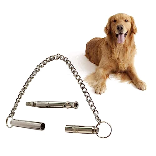 HANABASS Hundepfeife aus Kupfer Effektive Trainingshilfe für Retriever Chihuahua Schäferhunde Lanyard für Einfachen Transport von HANABASS