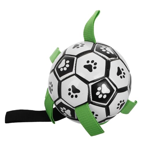 HANABASS Hundespielzeugball Welpenspielzeug Hundebälle Langlebiger Hundefußball Mit Griffen Süßes Hundespielzeug Hüteball Outdoor Hundespielzeug Für Mittelgroße Hunde HANABASS Hundespielzeugball Welpenspielzeug Hundebälle Langlebiger Hundefußball Mit Griffen Süßes Hundespielzeug Hüteball Outdoor Hundespielzeug Für Mittelgroße Hunde von HANABASS