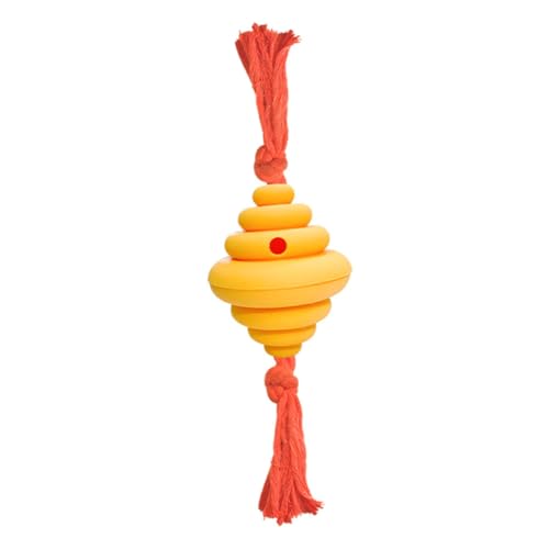 HANABASS Hundetrainingsspielzeug Haustiere Ball Hundespielzeug langsam Hunde-Leckerli Haustier Leckerli-Spender- für Hunde Heimtierbedarf Kieselgel Yellow HANABASS Hundetrainingsspielzeug Haustiere Ball Hundespielzeug langsam Hunde-Leckerli Haustier Leckerli-Spender- für Hunde Heimtierbedarf Kieselgel Yellow von HANABASS