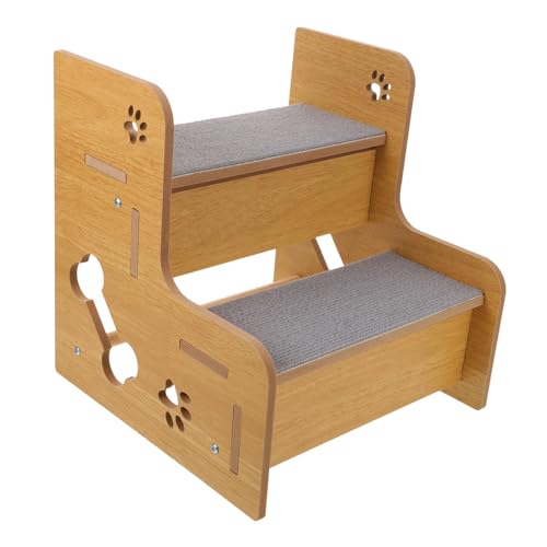 HANABASS Hundetreppe Für Couch Hundeleiter Für Bett rutschfeste Haustiertreppe Hundetreppe Für Kleine Hunde Treppe Für Hunde Treppe Für Leiter Für Haustiere Zum Bett von HANABASS