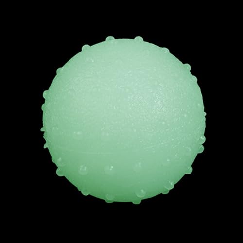 HANABASS Im Dunkeln Leuchtender Ball Hundespielzeug Gummi Leuchtender Apportierball Hüpfende Hundespielzeugbälle Mit Netzbeutel Für Kleine Und Mittelgroße Welpen 6 cm HANABASS Im Dunkeln Leuchtender Ball Hundespielzeug Gummi Leuchtender Apportierball Hüpfende Hundespielzeugbälle Mit Netzbeutel Für Kleine Und Mittelgroße Welpen 6 cm von HANABASS
