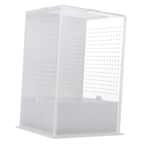 HANABASS Kasten Mantis -Fütterungsbox Haustierboxen klare Futterboxen Haustierfälle klare Behälter zum Füttern durchsichtige Boxen für Haustierspinnen Schlangenkäfig Acryl HANABASS Kasten Mantis -Fütterungsbox Haustierboxen klare Futterboxen Haustierfälle klare Behälter zum Füttern durchsichtige Boxen für Haustierspinnen Schlangenkäfig Acryl von HANABASS