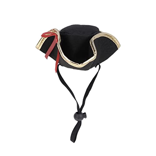 HANABASS Hut Hund Katze Cosplay Hut Stilvolle Haustier Kopfbedeckung Foto Requisiten Für Hund Piratenhut von HANABASS