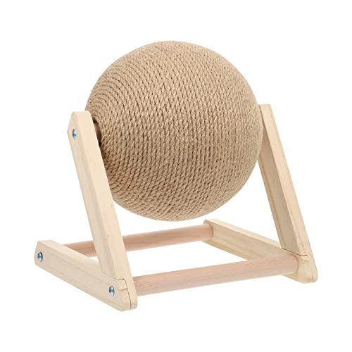 HANABASS Katze Kratzball aus Khaki Indoor für Katzen Langlebig und Kratzen und Sorgt für Fitness und Spaß Jedem Zuhause HANABASS Katze Kratzball aus Khaki Indoor für Katzen Langlebig und Kratzen und Sorgt für Fitness und Spaß Jedem Zuhause von HANABASS