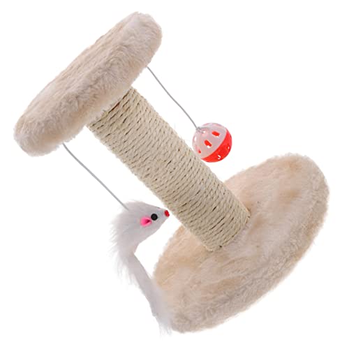 HANABASS Katzenkratzbaum aus Sisal Dicke Kratzsäule für Katzen Bequemer Kratzturm für Drinnen Kreatives Design Schützt Möbel Fördert Gesunde Krallenpflege HANABASS Katzenkratzbaum aus Sisal Dicke Kratzsäule für Katzen Bequemer Kratzturm für Drinnen Kreatives Design Schützt Möbel Fördert Gesunde Krallenpflege von HANABASS