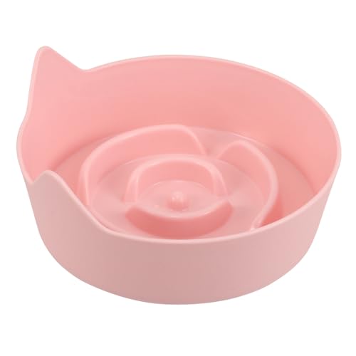 HANABASS Katzenschüssel mit Süßem Ohrdesign rutschfeste Futterplatte für Langsame Fütterung Flache Schüssel aus Langlebigem Material für Kätzchen und Kleine Verbessert HANABASS Katzenschüssel mit Süßem Ohrdesign rutschfeste Futterplatte für Langsame Fütterung Flache Schüssel aus Langlebigem Material für Kätzchen und Kleine Verbessert von HANABASS
