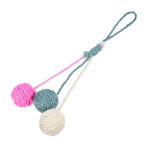 HANABASS Katzenspielzeug Sisalball Für Katzen Interaktives Katzenspielzeug Katze Bewegendes Kratzball Für Katzen Kratzbälle Für Katze Bälle Bälle Sisal Cat Crocker Sisal HANABASS Katzenspielzeug Sisalball Für Katzen Interaktives Katzenspielzeug Katze Bewegendes Kratzball Für Katzen Kratzbälle Für Katze Bälle Bälle Sisal Cat Crocker Sisal von HANABASS