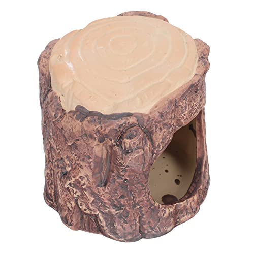 HANABASS Keramik Hamster Nest für Kleine Haustiere Sommer Kühlbett Haustier Versteckhütte 1 Stück Langlebiges Design für Hamster und Frettchen HANABASS Keramik Hamster Nest für Kleine Haustiere Sommer Kühlbett Haustier Versteckhütte 1 Stück Langlebiges Design für Hamster und Frettchen von HANABASS