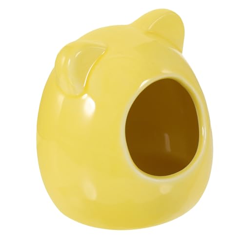 HANABASS Keramisches Hamsterversteck Niedliche Hamsterhütte für Besten Schlaf und Sicher als Spielplatz und Rückzugsort für Zwerghamster und Meerschweinchen Kleines HANABASS Keramisches Hamsterversteck Niedliche Hamsterhütte für Besten Schlaf und Sicher als Spielplatz und Rückzugsort für Zwerghamster und Meerschweinchen Kleines von HANABASS