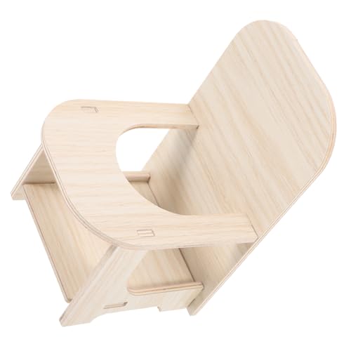 HANABASS Hamster Holz Esszimmer Stuhl Leichte Tragbare für Fotografie Prop Mini Home Decor HANABASS Hamster Holz Esszimmer Stuhl Leichte Tragbare für Fotografie Prop Mini Home Decor von HANABASS