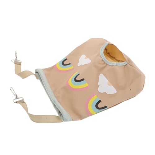 HANABASS Kleiner Heusack für Kleintiere Hängender Futterbeutel mit Belüftetem Platzsparendem Design für Kaninchen Meerschweinchen und Chinchillas Strapazierfähig und Leicht Faltbar von HANABASS