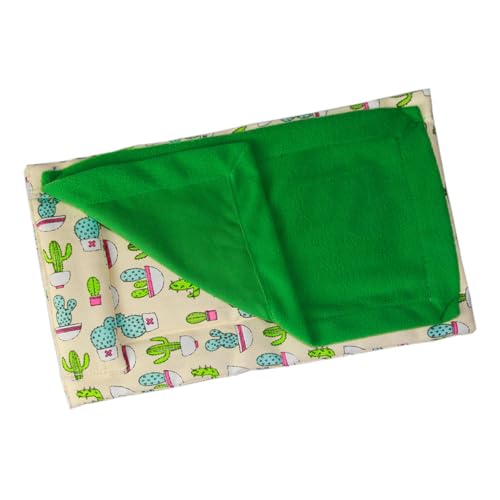 HANABASS Hamsterdecke Wärmendes Winterkissen Weiches Haustierbett Für Kleine Tiere Versteck Schlafplatz Robustes Nest Für Meerschweinchen Und Hamster HANABASS Hamsterdecke Wärmendes Winterkissen Weiches Haustierbett Für Kleine Tiere Versteck Schlafplatz Robustes Nest Für Meerschweinchen Und Hamster von HANABASS