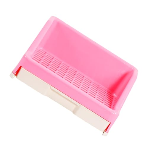 HANABASS Kleintier Toilette mit Festem Verschluss Tragbar und Spritzfrei Geeignet für Kaninchen Meerschweinchen und Haustiere für Wohnzimmer Garten und Park Einfache Installation HANABASS Kleintier Toilette mit Festem Verschluss Tragbar und Spritzfrei Geeignet für Kaninchen Meerschweinchen und Haustiere für Wohnzimmer Garten und Park Einfache Installation von HANABASS