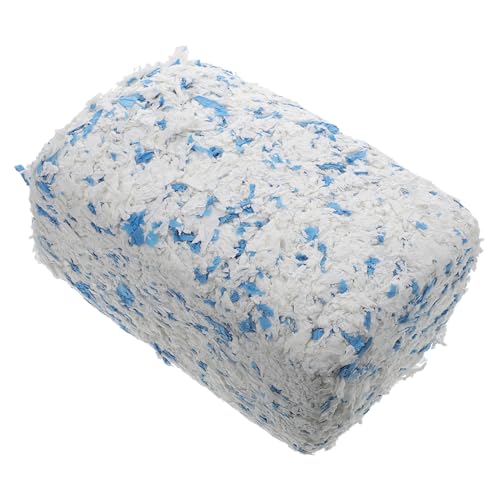 HANABASS Kleintierstreu Papierwatte Staubfreie Saugfähige Einstreu für Hamster Meerschweinchen Nager Gehege Pads Umweltfreundlich und Geruchsabsorbierend Komfortabel und Kompakt von HANABASS