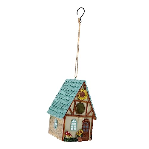 HANABASS Kreatives Vogelhaus aus Langlebigem Harz mit Handgemalter Dekoration Nest für Vögel Schickes Gartenaccessoire Leicht Aufzuhängen für Außenbereich Geeignet HANABASS Kreatives Vogelhaus aus Langlebigem Harz mit Handgemalter Dekoration Nest für Vögel Schickes Gartenaccessoire Leicht Aufzuhängen für Außenbereich Geeignet von HANABASS