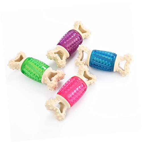 HANABASS Langlebiges Hundespielzeug Kauknochen mit Quietschfunktion Beißfestes Squeaky Toy für Kleine und Mittlere Hunde Interaktives Kauspielzeug zur Beschäftigung und Zahnpflege Grünes HANABASS Langlebiges Hundespielzeug Kauknochen mit Quietschfunktion Beißfestes Squeaky Toy für Kleine und Mittlere Hunde Interaktives Kauspielzeug zur Beschäftigung und Zahnpflege Grünes von HANABASS