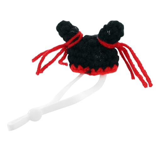 HANABASS Niedliche Mini-strickmütze Für Haustiere Hamster Meerschweinchen Ratten Haustierkostüm Festliches Zubehör Für Weihnachten Geburtstage Partys von HANABASS