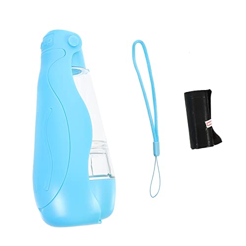 HANABASS Multifunktionale Tragbare Hundetrinkflasche mit Futterfach Auslaufsicherer Wasserspender für Hunde Unterwegs für Wandern Outdoor Ausflüge und Lange HANABASS Multifunktionale Tragbare Hundetrinkflasche mit Futterfach Auslaufsicherer Wasserspender für Hunde Unterwegs für Wandern Outdoor Ausflüge und Lange von HANABASS