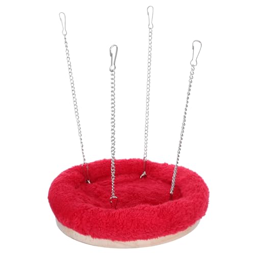HANABASS Papageienhängematte für Käfige Weiche Baumwoll Hängehängematte für Vögel Warmes Nest Bequemes Haustierbett für Sittiche und Kleintiere Hängendes Design Käfigzubehör HANABASS Papageienhängematte für Käfige Weiche Baumwoll Hängehängematte für Vögel Warmes Nest Bequemes Haustierbett für Sittiche und Kleintiere Hängendes Design Käfigzubehör von HANABASS