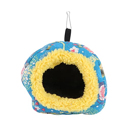 HANABASS Parrot Hammock Warm Nest mit Dickem Futter Hängendes Vogelnest für Kleine Vögel Wind und Regenfest Langlebig und Winterversteck für Papagei und Nymphensittich HANABASS Parrot Hammock Warm Nest mit Dickem Futter Hängendes Vogelnest für Kleine Vögel Wind und Regenfest Langlebig und Winterversteck für Papagei und Nymphensittich von HANABASS