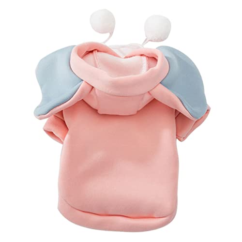 HANABASS Pet Kostüm Cartoon Elefant Cosplay Outfit für Kleine Hunde Katzen Halloween Fasching Verkleidung Niedliches Tierkostüm Spaß Haustierkleidung Xs von HANABASS