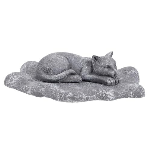 HANABASS Pet Memorial Grabstein aus Widerstandsfähigem Harz Natürliche Felsoptik Wetterfest für Garten und Außenbereich Dekoratives Andenken für Hunde und Katzen Langlebiger HANABASS Pet Memorial Grabstein aus Widerstandsfähigem Harz Natürliche Felsoptik Wetterfest für Garten und Außenbereich Dekoratives Andenken für Hunde und Katzen Langlebiger von HANABASS