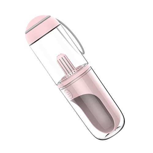 HANABASS Pet Wasserflasche Auslaufsicher für Hunde Tragbare Reisewasserflasche mit Separatem Deckel für und Reisen Transparentes Design HANABASS Pet Wasserflasche Auslaufsicher für Hunde Tragbare Reisewasserflasche mit Separatem Deckel für und Reisen Transparentes Design von HANABASS