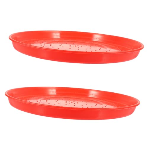 HANABASS Praktische Küken Wasser Feeder Tabletts 2 Pcs Huhn Fütterung Werkzeuge Leicht Zu Reinigen Design von HANABASS