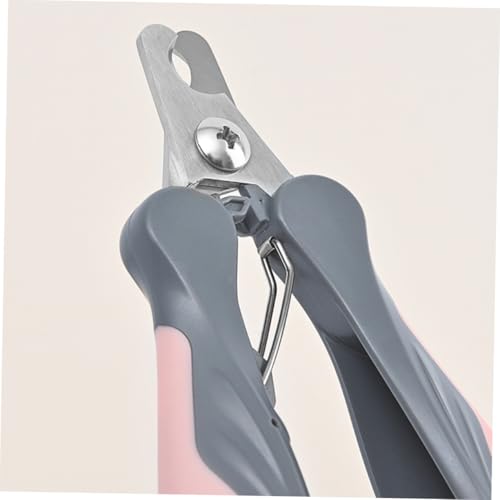 HANABASS Professioneller Nagelknipser für Haustiere Rostfreier Edelstahl Scharfe Klingen Ergonomischer Griff Sicherer Nageltrimmer für Katzen Kleine Hunde und Kleintiere Einfacher und von HANABASS