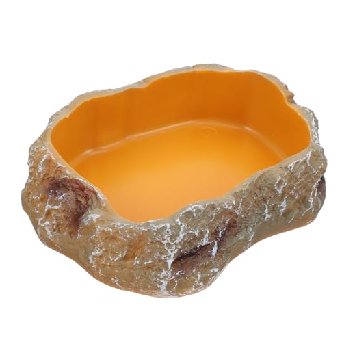 HANABASS Reptilien Wassernapf aus Resin Stabiles Kleines Futter und Trinkschälchen für Schildkröten Geckos Eidechsen und Schlangen Dekoratives Rutschfestes Terrarienzubehör Zufällige Farbe HANABASS Reptilien Wassernapf aus Resin Stabiles Kleines Futter und Trinkschälchen für Schildkröten Geckos Eidechsen und Schlangen Dekoratives Rutschfestes Terrarienzubehör Zufällige Farbe von HANABASS