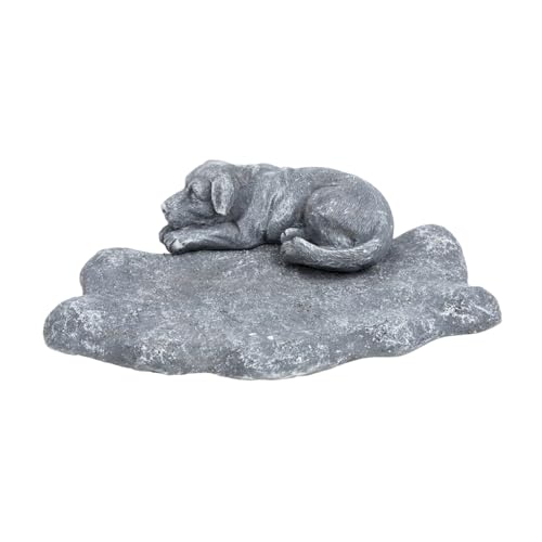 HANABASS Resin Haustier Grabstein Hundemotiv Langlebiger Tiergrabstein Gedenkstein für Hundegrab im Garten als Grabschmuck für Hundeliebhaber HANABASS Resin Haustier Grabstein Hundemotiv Langlebiger Tiergrabstein Gedenkstein für Hundegrab im Garten als Grabschmuck für Hundeliebhaber von HANABASS