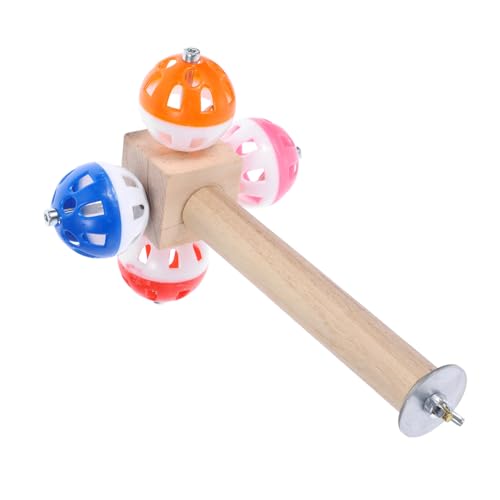 HANABASS Papagei Stick für Vogelkäfig Vogel Sitzstange Spielzeug Natürliche Vogel Sitzstange Holz Sitzstange Ständer von HANABASS
