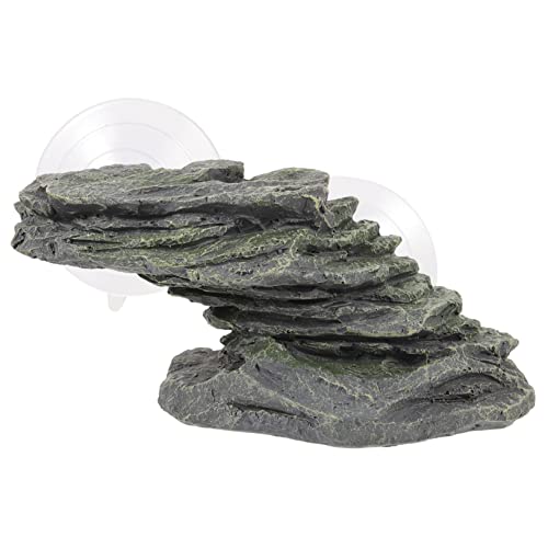 HANABASS Schildkrötendock Sonnenbereich Reptilien-Terrarium Schildkrötenplattform Aquarium-felsen Für Die Gewohnheit Der Schildkröte HANABASS Schildkrötendock Sonnenbereich Reptilien-Terrarium Schildkrötenplattform Aquarium-felsen Für Die Gewohnheit Der Schildkröte von HANABASS