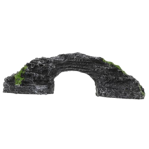HANABASS Schildkröte Harz Dock Aquarium Reptil Terrarium Hideout Aquarium Schildkröte Plattform HANABASS Schildkröte Harz Dock Aquarium Reptil Terrarium Hideout Aquarium Schildkröte Plattform von HANABASS