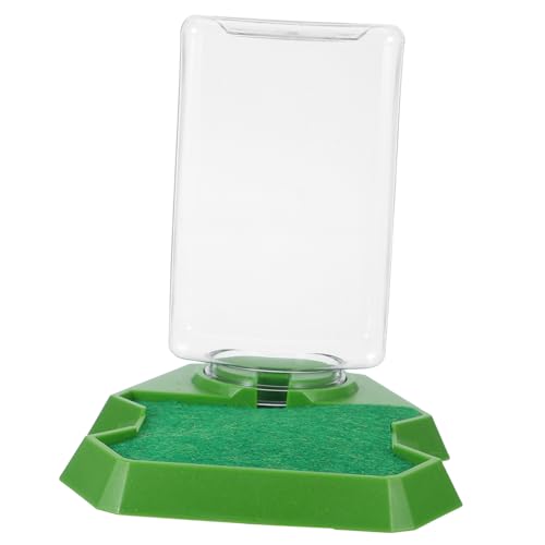 HANABASS Sicheres Trink und Futterbehälter für Gecko Terrarien Wasserschale mit Innovativem Design zur Vermeidung von Ertrinkungsgefahr Grün HANABASS Sicheres Trink und Futterbehälter für Gecko Terrarien Wasserschale mit Innovativem Design zur Vermeidung von Ertrinkungsgefahr Grün von HANABASS