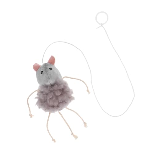 HANABASS Simulation Necken Katzenstick Hamsterübung Katze Kreatives Catentürspielzeug Katzenspielzeug, Die An Der Tür Hängt Dangle Cat Toy Grey Garn HANABASS Simulation Necken Katzenstick Hamsterübung Katze Kreatives Catentürspielzeug Katzenspielzeug, Die An Der Tür Hängt Dangle Cat Toy Grey Garn von HANABASS