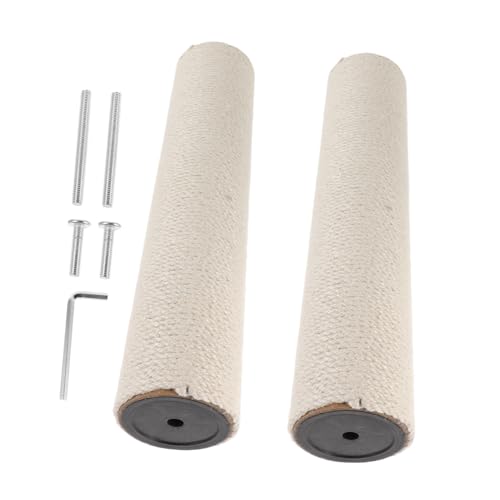 HANABASS Sisal Katzenkratzbaum Ersatzpfosten mit Schrauben Stabiles Natürliches Kratzpfosten für Indoor Katzen zur Möbel und Kratzbaumreparatur HANABASS Sisal Katzenkratzbaum Ersatzpfosten mit Schrauben Stabiles Natürliches Kratzpfosten für Indoor Katzen zur Möbel und Kratzbaumreparatur von HANABASS