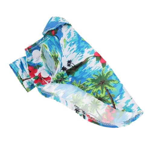 HANABASS Hundekleidung Hawaiianisches Haustier-t-Shirt-Outfit Atmungsaktive Mode Und Entzückendes L von HANABASS