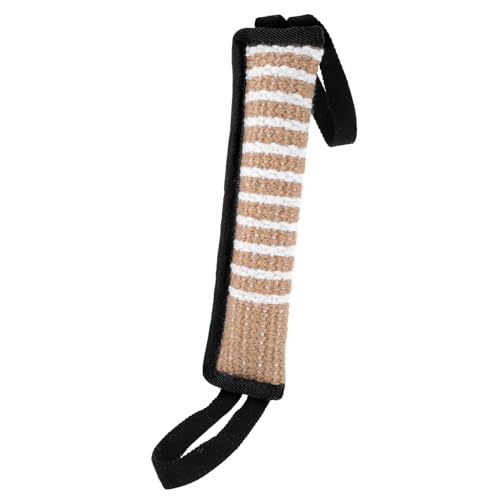 HANABASS Hundetraining Interaktives Spielzeug Hund Beißen Kissen Squeezing Funktion Jute Material Großes Hundespielzeug HANABASS Hundetraining Interaktives Spielzeug Hund Beißen Kissen Squeezing Funktion Jute Material Großes Hundespielzeug von HANABASS