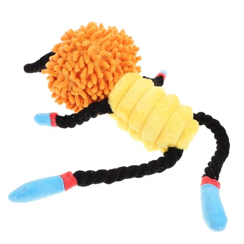 HANABASS Zerrspielzeug Für Hunde Mit Quietschseil – Ziehspielzeug Für Welpen Zum Spielen Im Freien Und Drinnen – Plüschmaterial Für Sicheres Kauen HANABASS Zerrspielzeug Für Hunde Mit Quietschseil – Ziehspielzeug Für Welpen Zum Spielen Im Freien Und Drinnen – Plüschmaterial Für Sicheres Kauen von HANABASS