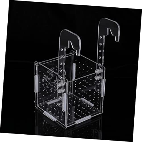 HANABASS Transparente Aquarium Zuchtbox aus mit Haken Multifunktionale Fischbrut Isolationsbox Aufzuchtbecken für Lebendgebärende Fische Schutz vor Adulten Fischen Einfache Befestigung HANABASS Transparente Aquarium Zuchtbox aus mit Haken Multifunktionale Fischbrut Isolationsbox Aufzuchtbecken für Lebendgebärende Fische Schutz vor Adulten Fischen Einfache Befestigung von HANABASS