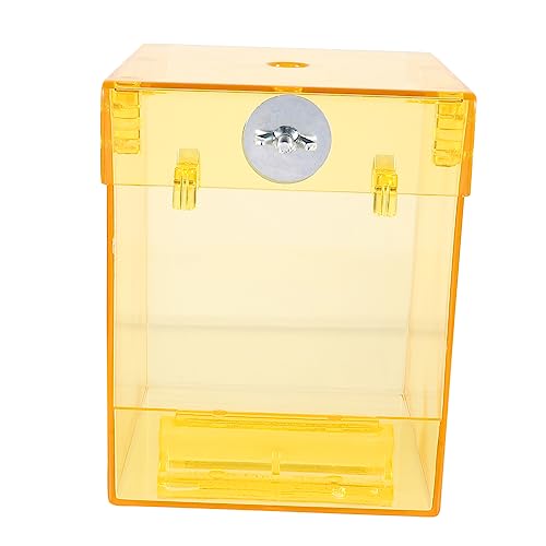 HANABASS Transparente Vogelbadewanne aus Umweltfreundlichem Material Dicke Hänge Badewanne für Kleine Papageien und Sittiche Praktische Vogel Badebox zur Beschäftigung und Pflege im Käfig HANABASS Transparente Vogelbadewanne aus Umweltfreundlichem Material Dicke Hänge Badewanne für Kleine Papageien und Sittiche Praktische Vogel Badebox zur Beschäftigung und Pflege im Käfig von HANABASS